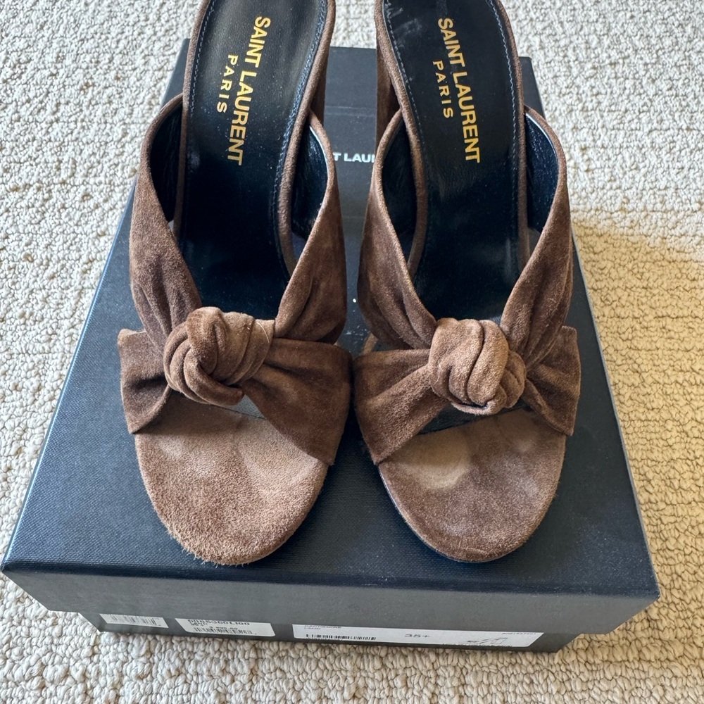 Saint Laurent LouLou mules